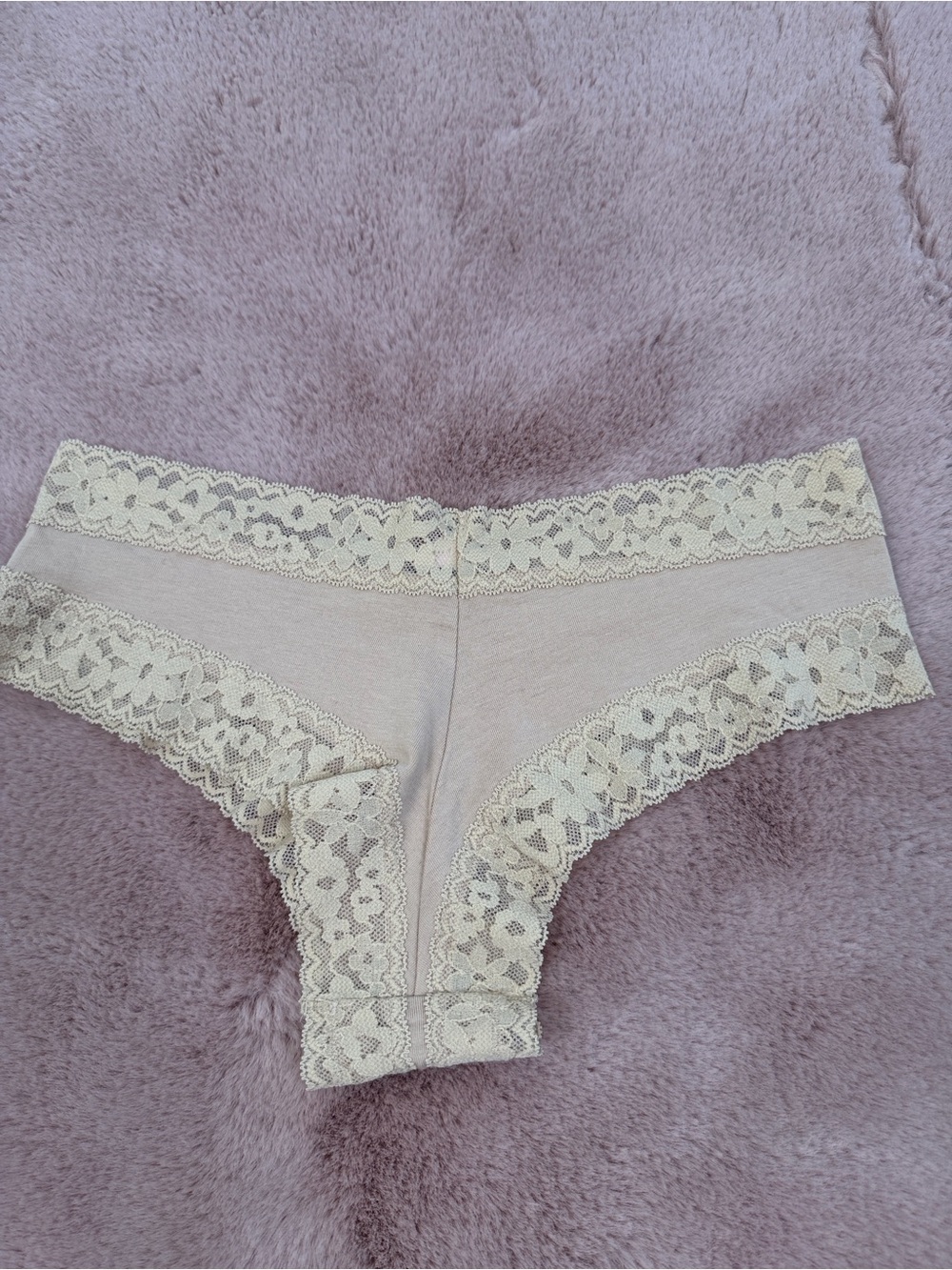 Victoria's Secret Lace Trim Cheeky Panty S - Picture 4 of 4